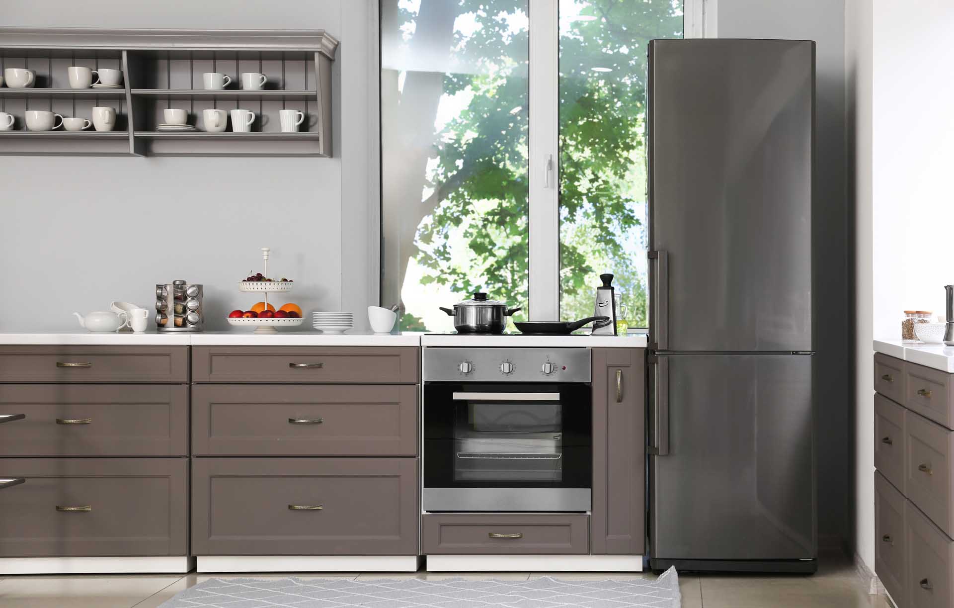 Interior of modern kitchen; Shutterstock ID 741329620; PO: 25pack; Job: 20180906; Client: tt; Other: aa