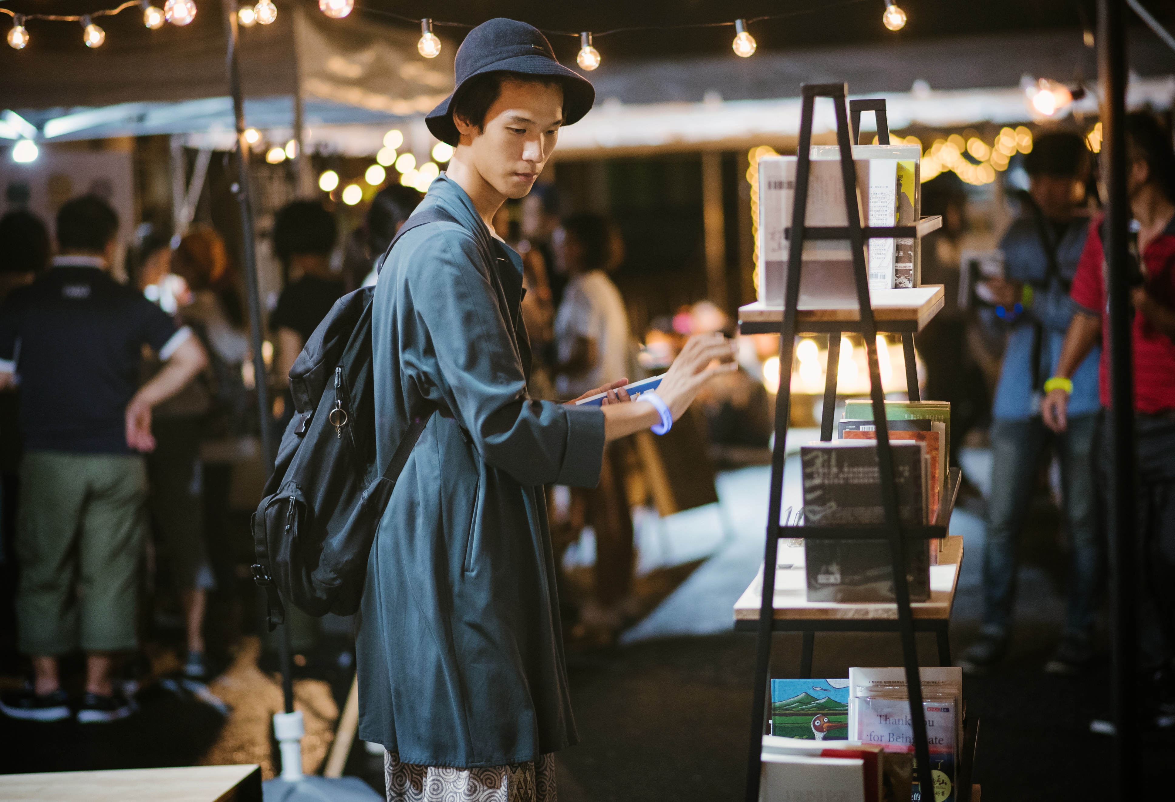 活動現場提供書店及說書人聯合推薦的書及供翻閱。